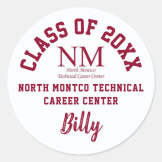 Adesivo Carreira Técnica "Stickers North Montco