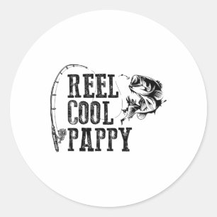 Adesivo Carrete de pesca Pappy Presente engraçado Pappy Le