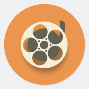 Adesivo Carretel do filme