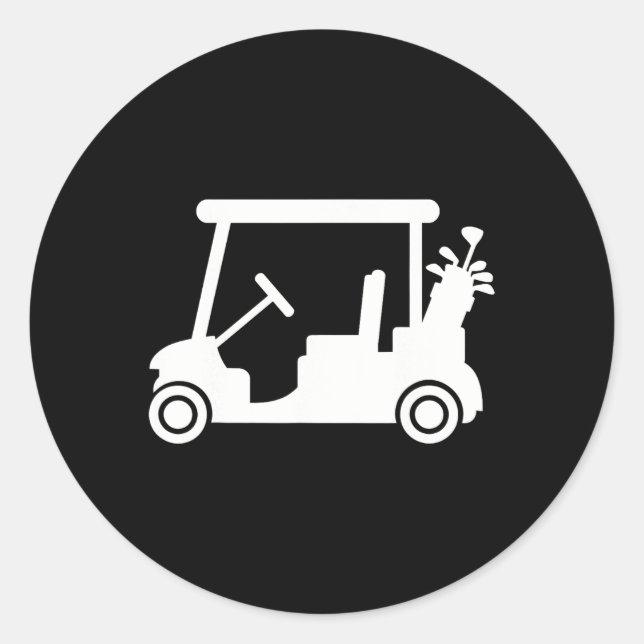 Adesivo Carrinho de Golfe (Frente)