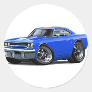 Adesivo Carro 1970 do azul do Roadrunner