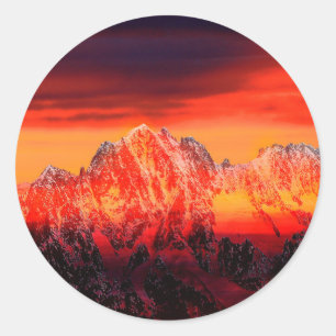 Adesivo Carro a cabo do France Mont Blanc