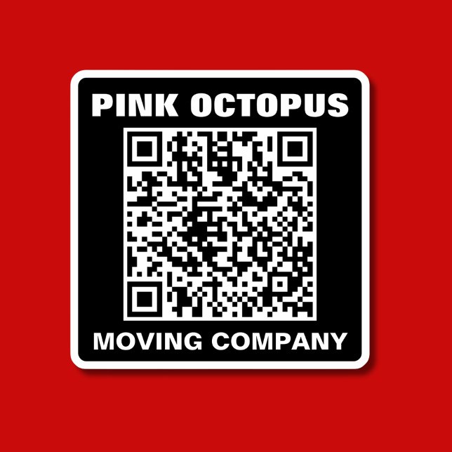 Adesivo Carro à prova d'água monocromático QR a frio (Criador carregado)