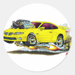 Adesivo Carro Amarelo GTO 2004-06
