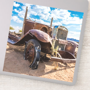 Adesivo Carro antigo e abandonado 3 em Solitaire, Namíbia