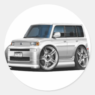 Adesivo Carro Branco Scion XB