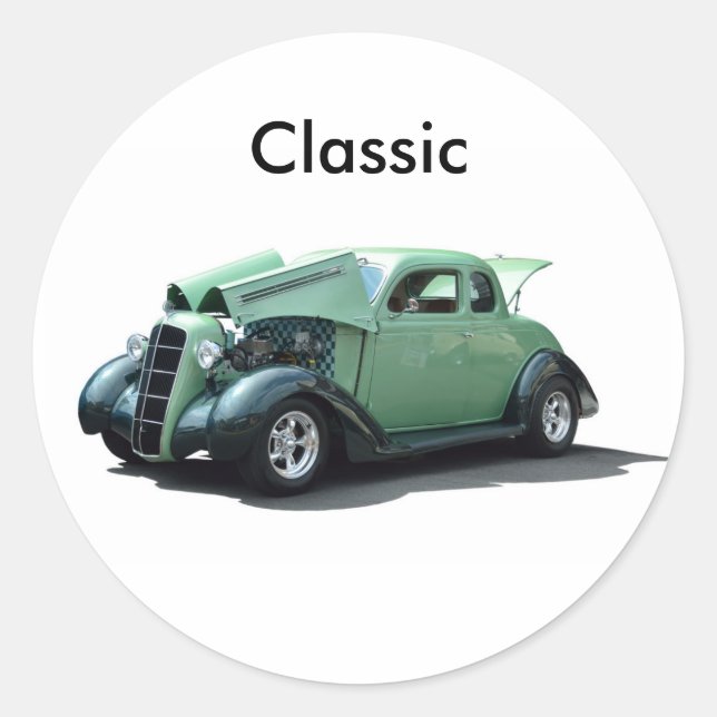 Adesivo Carro clássico (Frente)