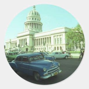 Adesivo Carro clássico Havana Cuba