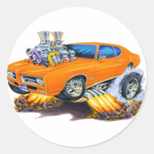 Adesivo Carro da laranja de 1969 GTO