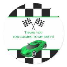 Carro de Corrida Verde | Favor de Aniversário de C
