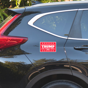 Adesivo carro de vinil eleição presidencial Donald Trump