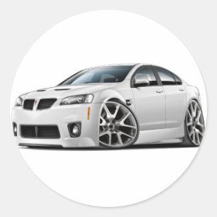 Adesivo Carro do branco de Pontiac G8 GXP