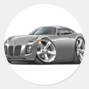 Adesivo Carro do cinza do solstício