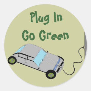 Adesivo Carro elétrico