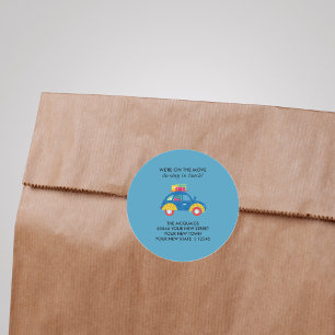 Adesivo Carro Funky no Anúncio Mover