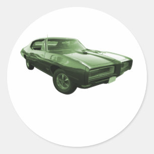 Adesivo Carro Muscular 1968 GTO