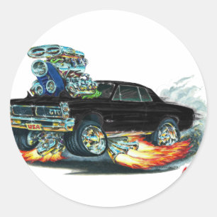 Adesivo Carro preto de 1965 GTO