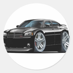 Adesivo Carro preto de Daytona do carregador de Dodge