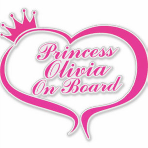 Adesivo Carro "Princess On Conselho"