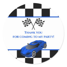Carro Race Azul | Favor da Parte Aniversário de cr