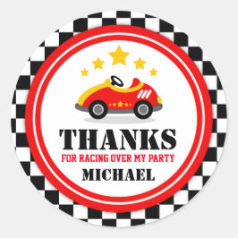 Adesivo Carro Race Obrigado Marca Favorável