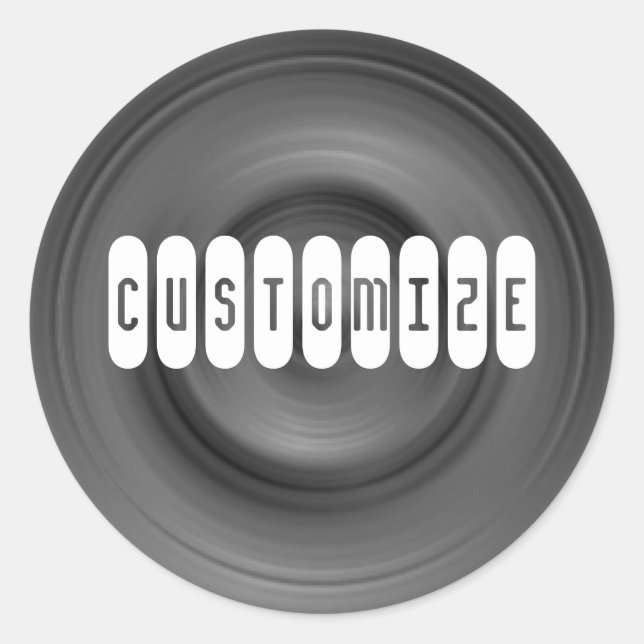 Adesivo Carro rápido II - Modelo (Frente)