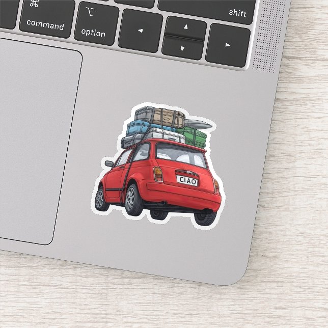 Adesivo Carro Red Fiat (Detalhe)