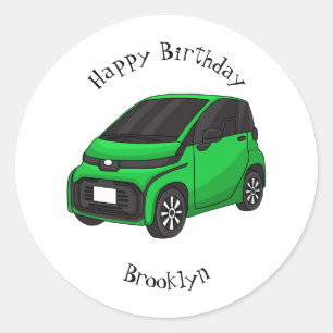 Adesivo Carro verde e fino