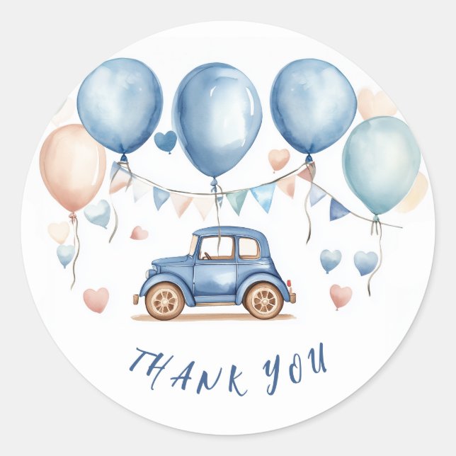 Adesivo Carro vintage (Frente)