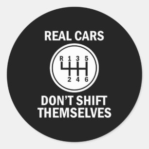 Adesivo Carros 6 Velocidades Genuínos Não