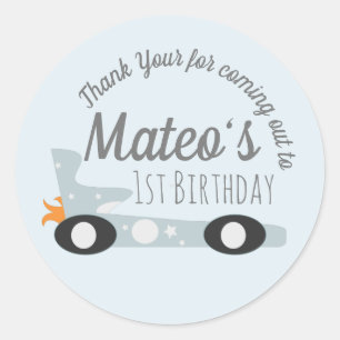 Adesivo Carros De Corrida Retro Estrelas De Lua Primeiro A