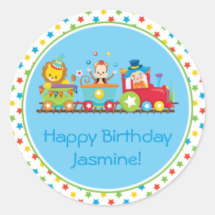 Adesivo Carros de trem do trem   do circo   personalizado