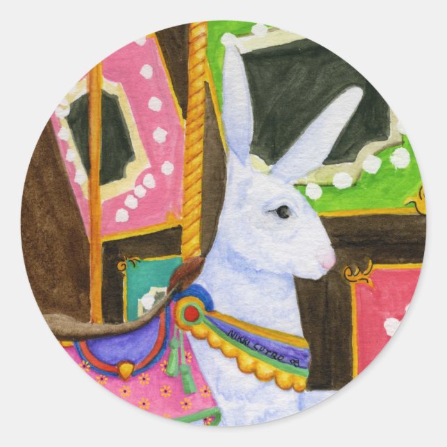 Adesivo Carrossel Bunny Sticker (Frente)