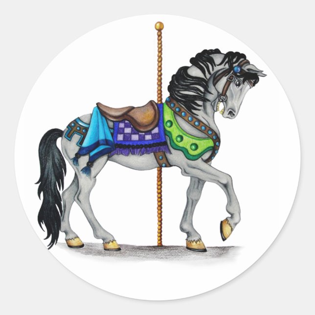 Adesivo Carrossel Horse (Frente)