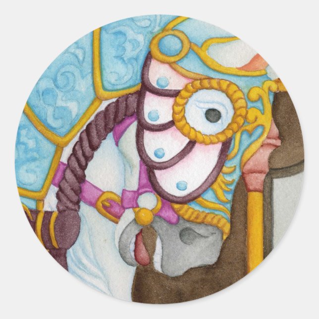 Adesivo Carrossel Horse Sticker (Frente)
