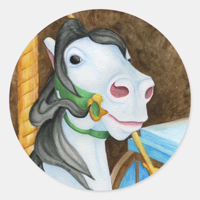 Adesivo Carrossel Horse Sticker (Frente)