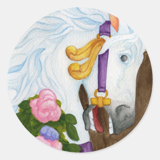 Adesivo Carrossel Horse Sticker (Frente)