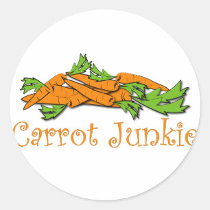 Adesivo Carrot Junkie