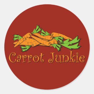 Adesivo Carrot Junkie