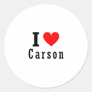 Adesivo Carson, Design da Cidade do Alabama