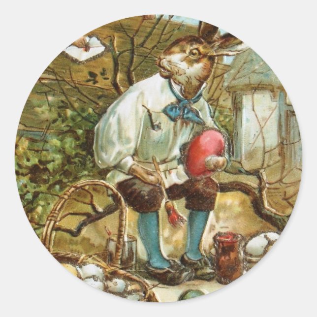 Adesivo Carta ao Coelho da Páscoa (Frente)