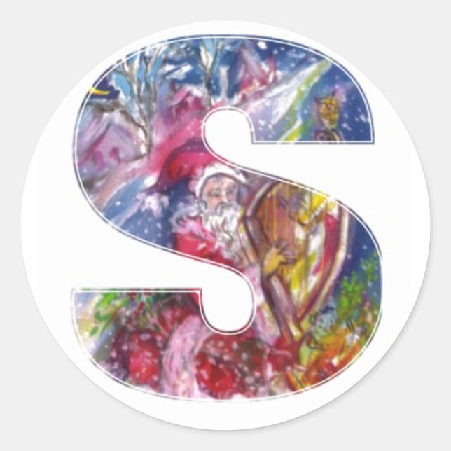 ADESIVO CARTA DO NATAL/PAPAIS NOEIS QUE REPRODUZEM HARP (Frente)