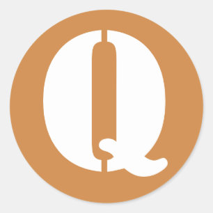 Adesivo Carta Q Peru: Alfabeto Dourado a lápis por Janz