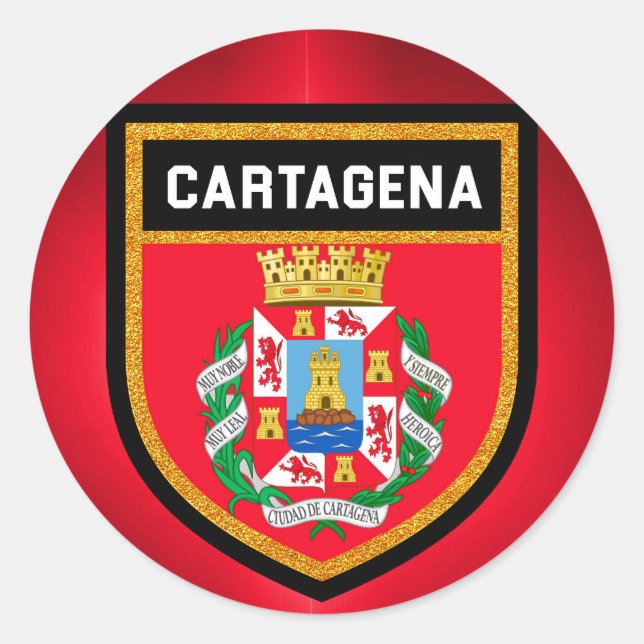 Adesivo Cartagena Flag (Frente)