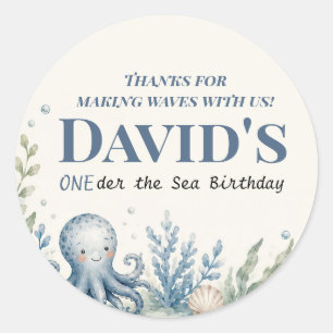 Adesivo Cartão de aniversário náutico personalizado