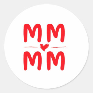 Adesivo Cartão de Dia das Mães Feliz