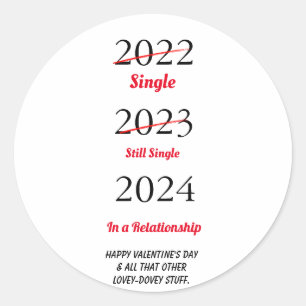 Adesivo Cartão de Dia dos Namorados Divertido