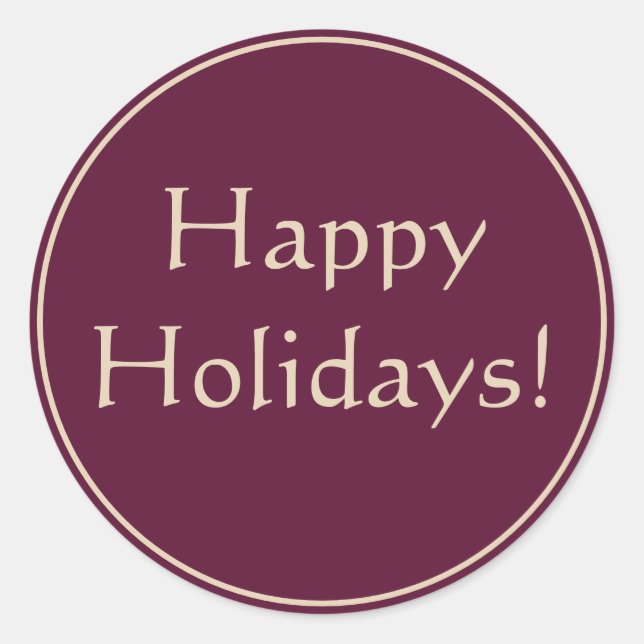 Adesivo Cartão de Festividades (Frente)