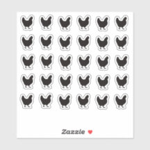 Cartão de Mesa de Casamento de Frango Escolha do M