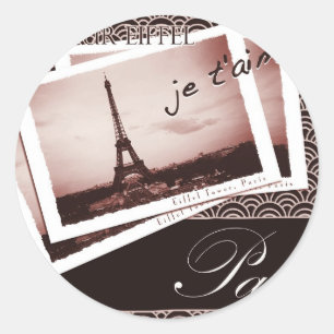 Adesivo Cartão parisienses